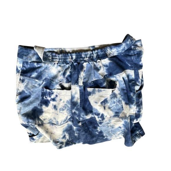Blue Tie-Dye Women's Skirt Wildfang - Picture 2 of 5